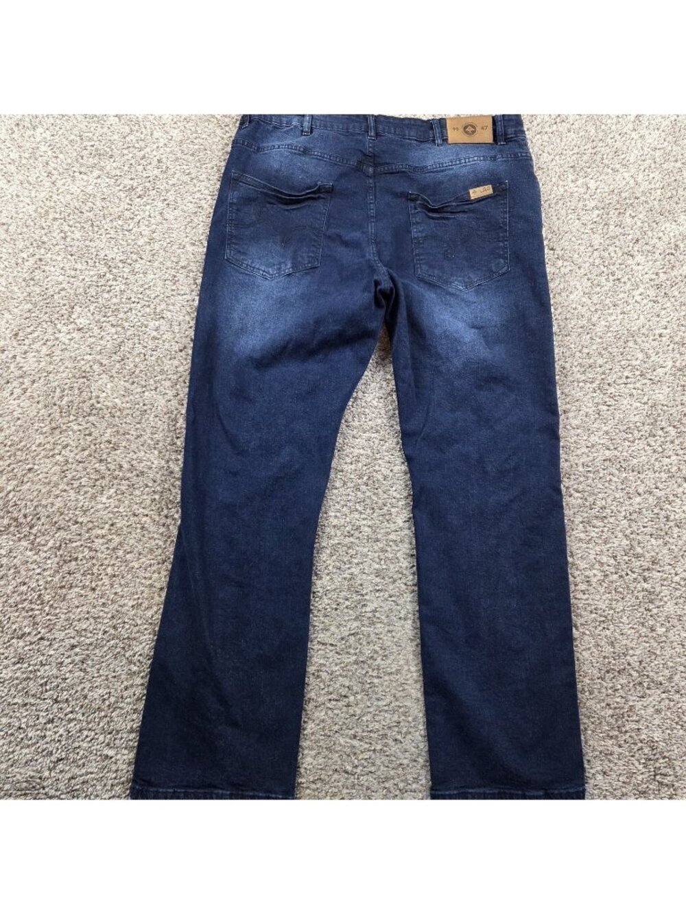 LRG Lifted Research Group Jeans Mens 40x32.5 Dark Wash Denim Retro
